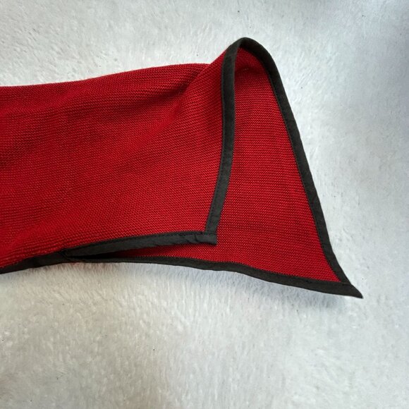 Krisztina Nagy Designer Collection Womens Red Knit Cardigan Front Detail Size 2X - Picture 9 of 9